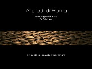 Ai piedi di Roma - Cover