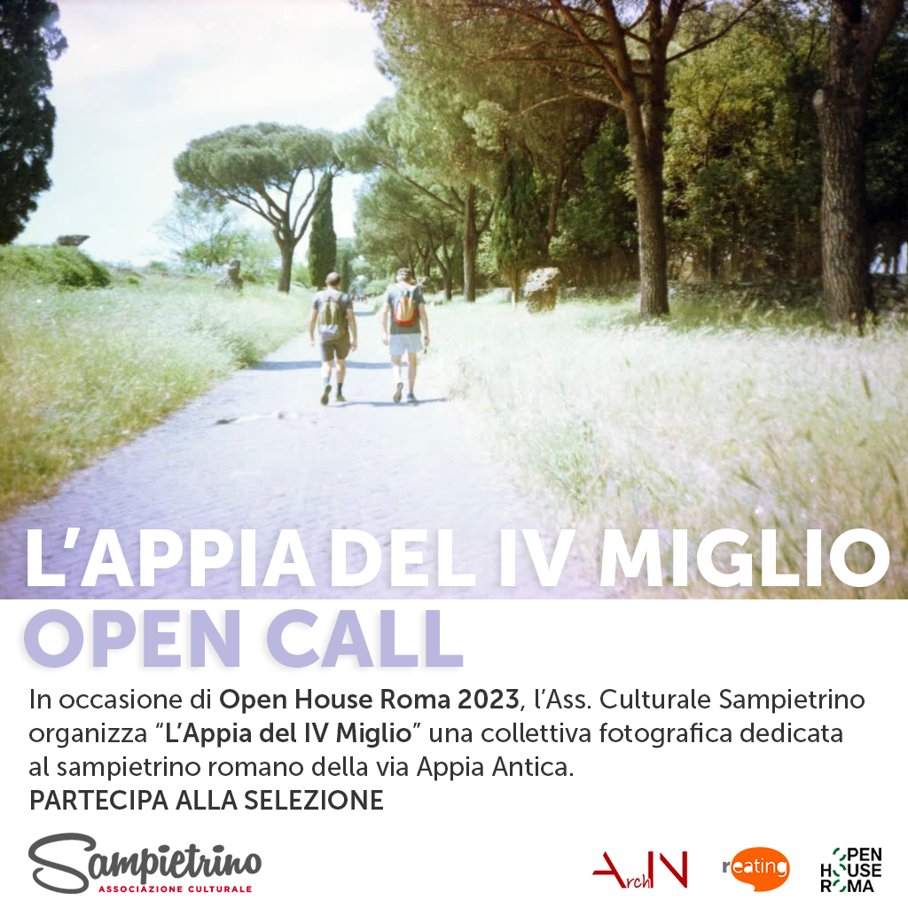 L'Appia del IV Miglio - Open Call