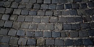 cobble, cobblestone, pavement